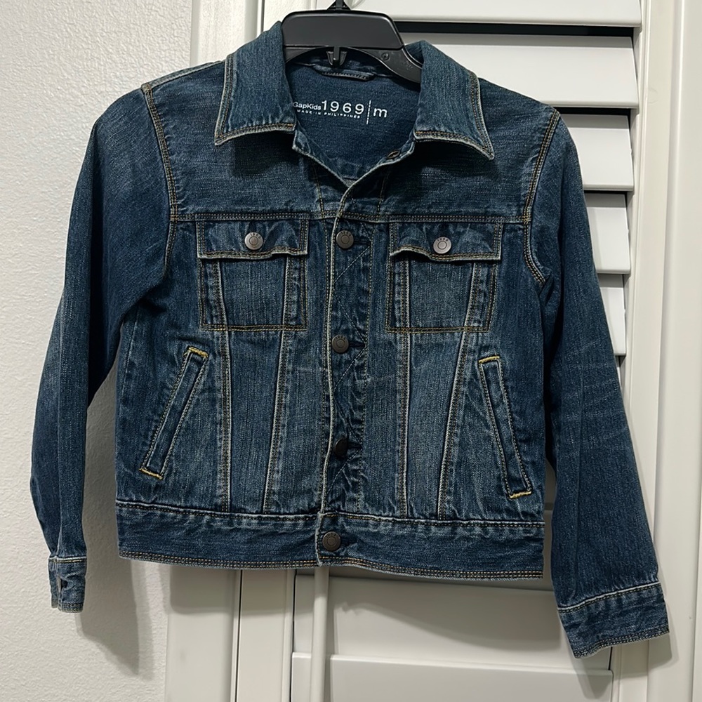 Gap Kids 1969 Denim Jean Jacket Size M